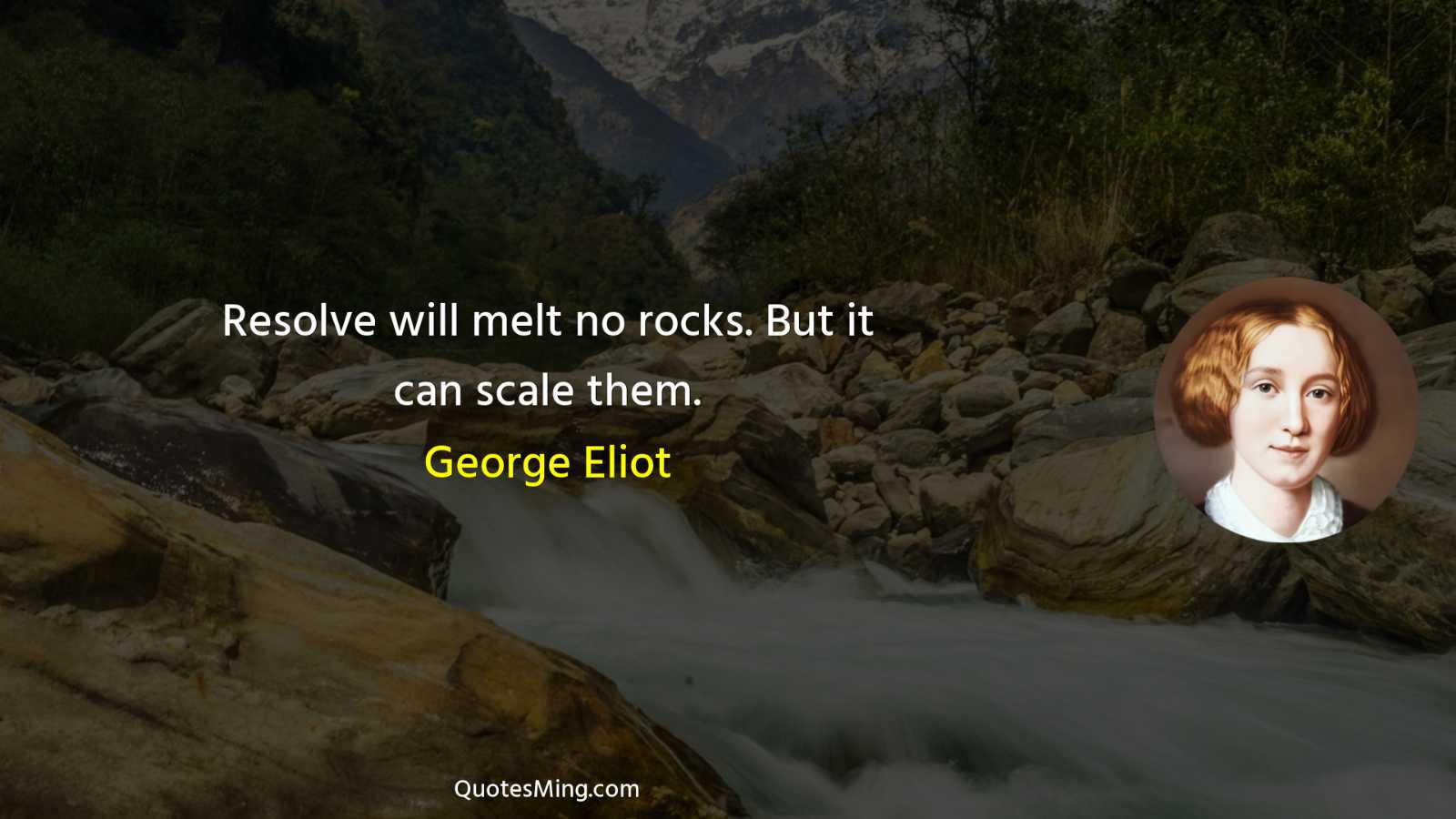 Resolve will melt no rocks But it can scale them