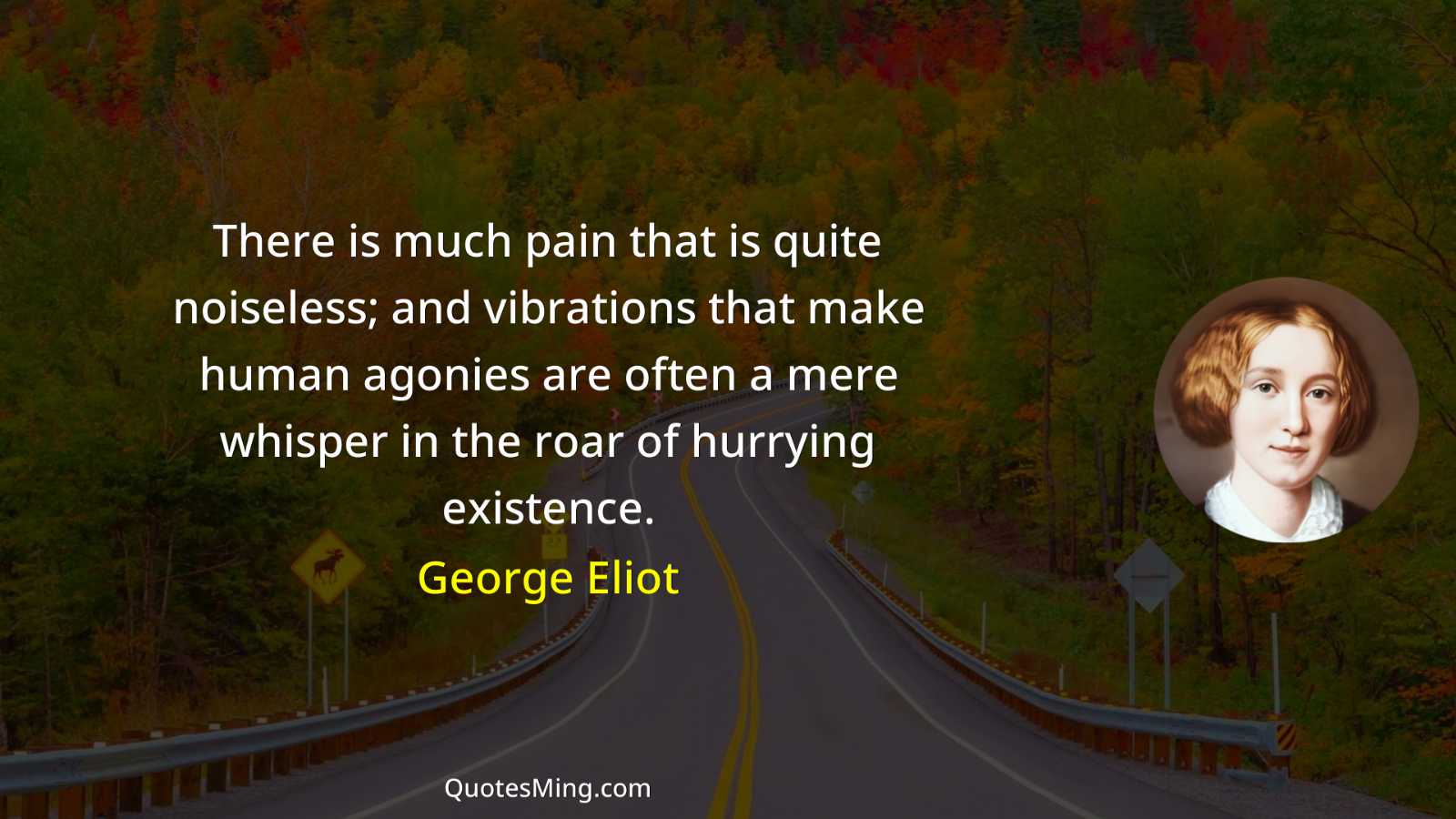 There is much pain that is quite noiseless; and vibrations