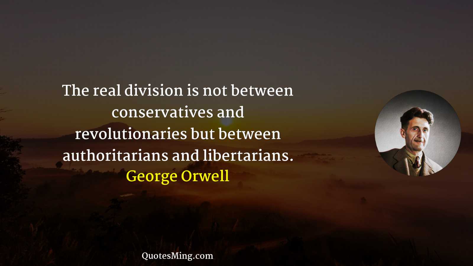 The real division is not between conservatives and revolutionaries but