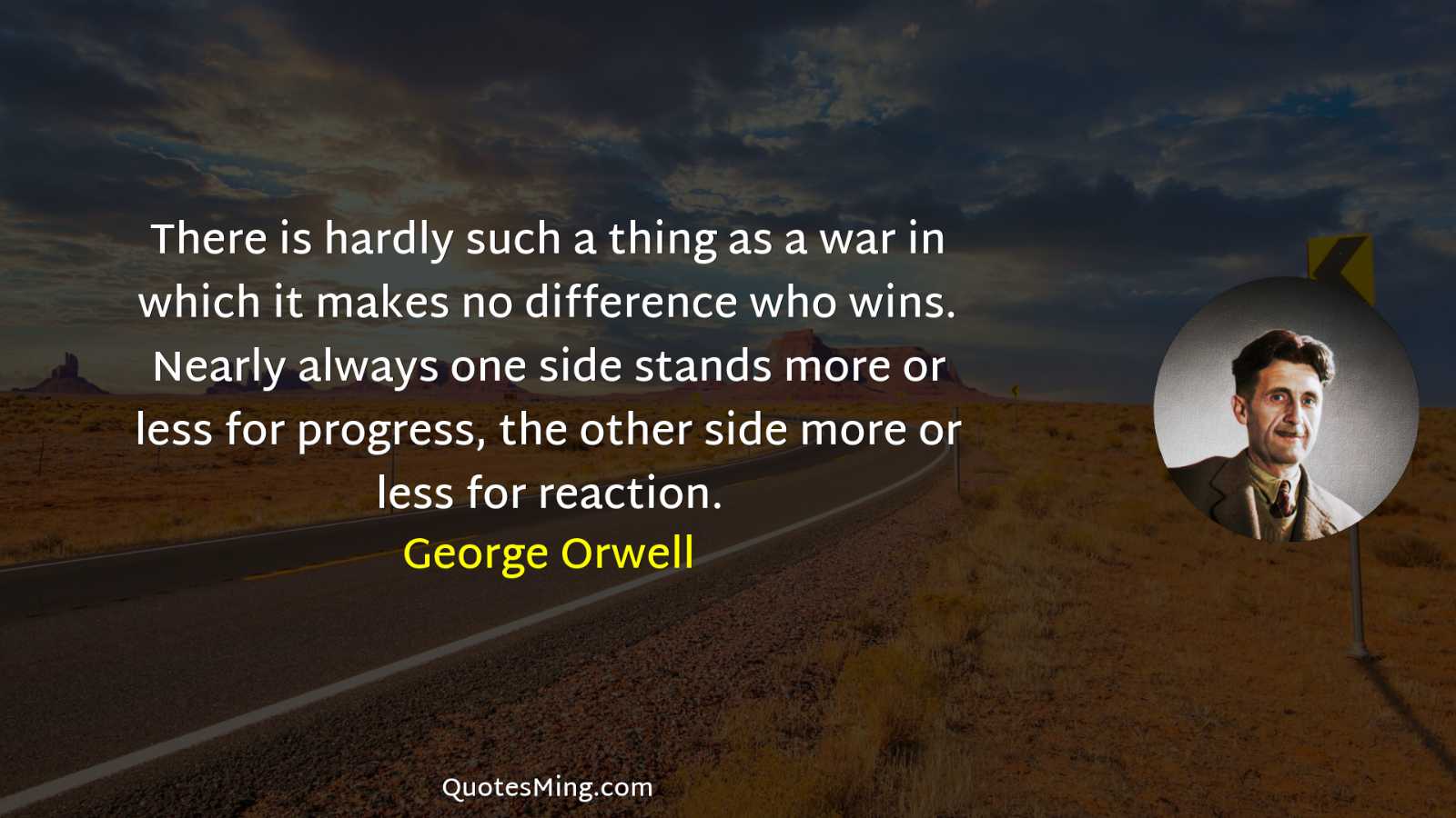 There is hardly such a thing as a war in