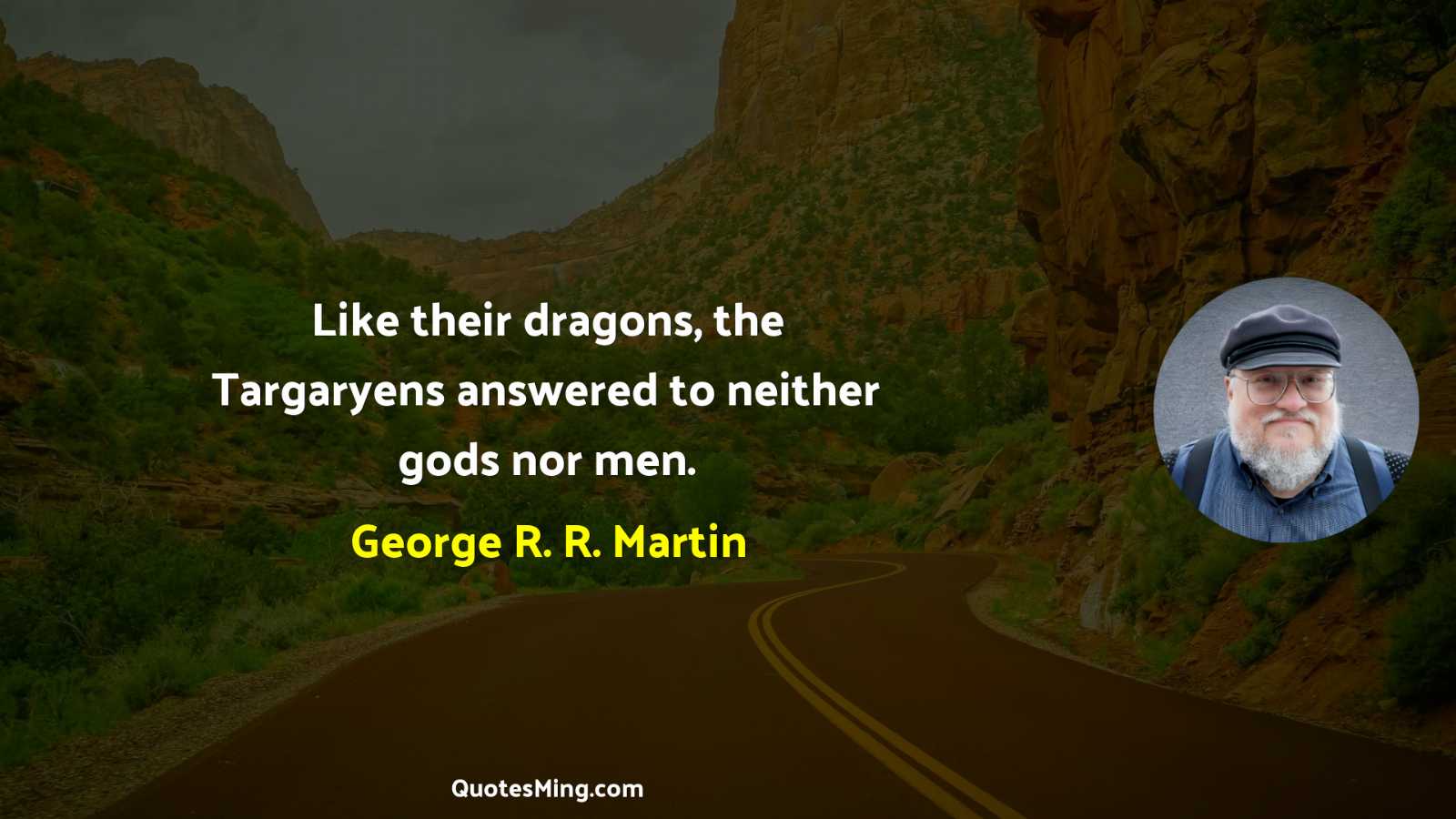 Like their dragons the Targaryens answered to neither gods nor