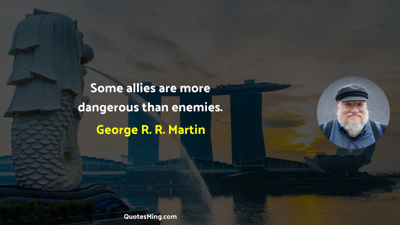 Some allies are more dangerous than enemies