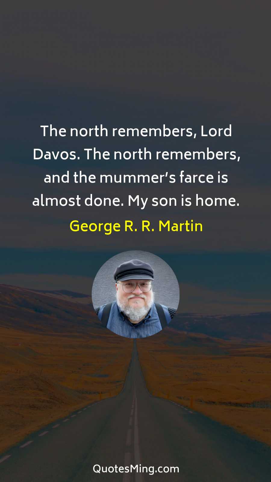 The north remembers Lord Davos The north remembers and the