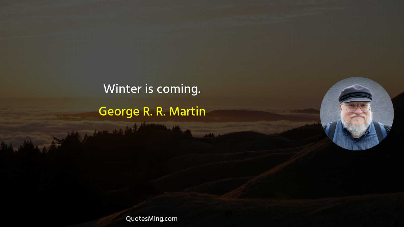 Winter is coming