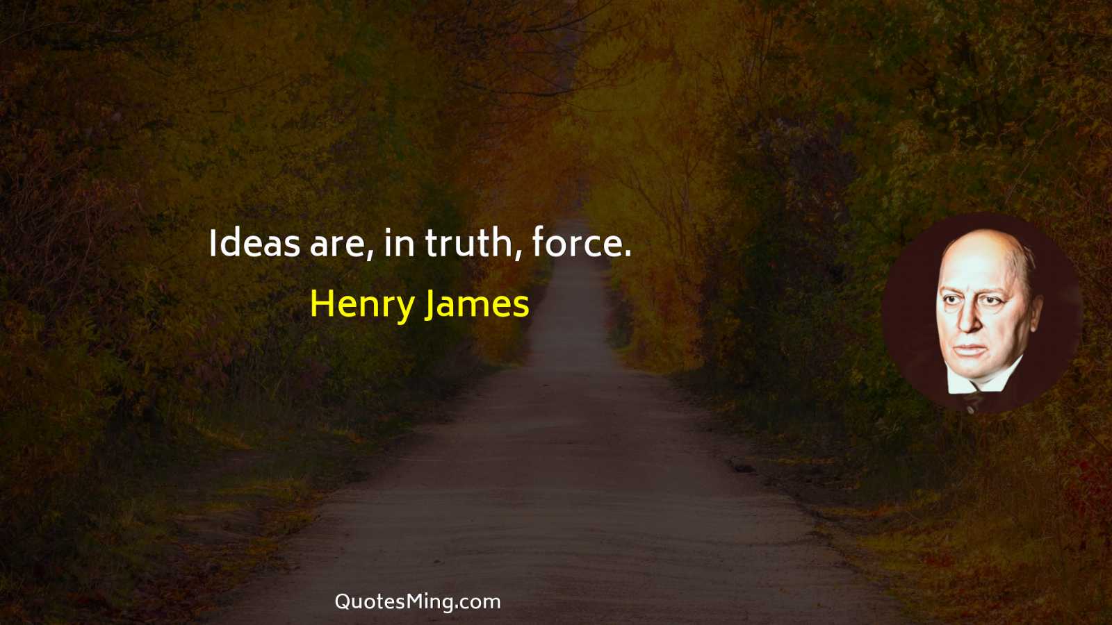 Ideas are in truth force