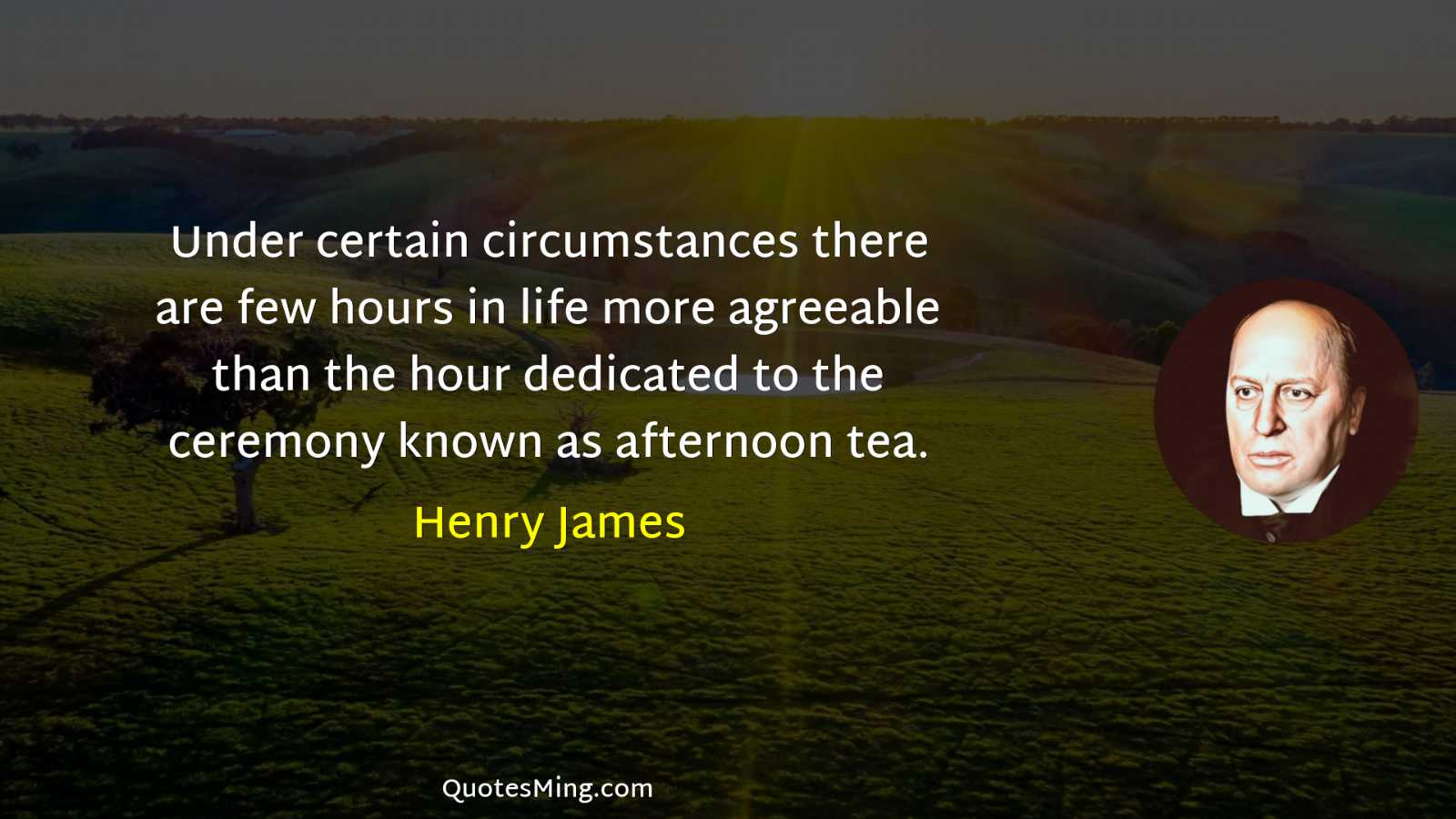 Under certain circumstances there are few hours in life more