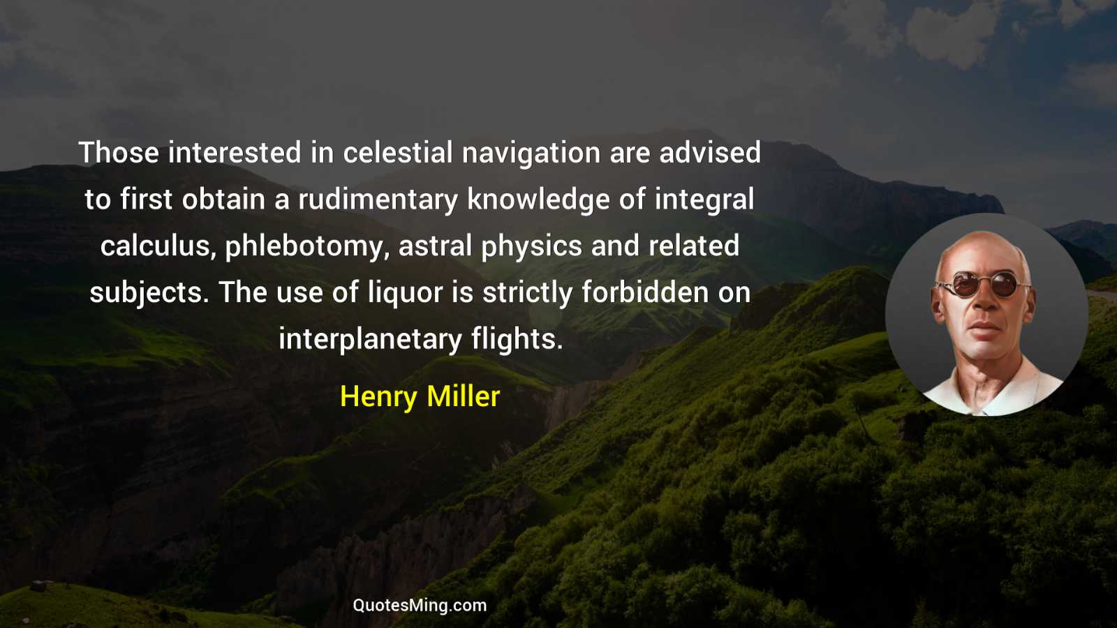 Those interested in celestial navigation are advised to first obtain