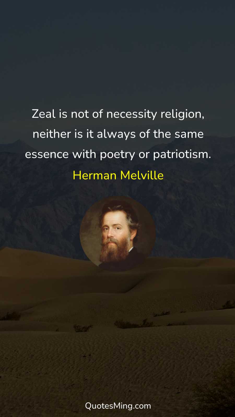 Zeal is not of necessity religion neither is it always