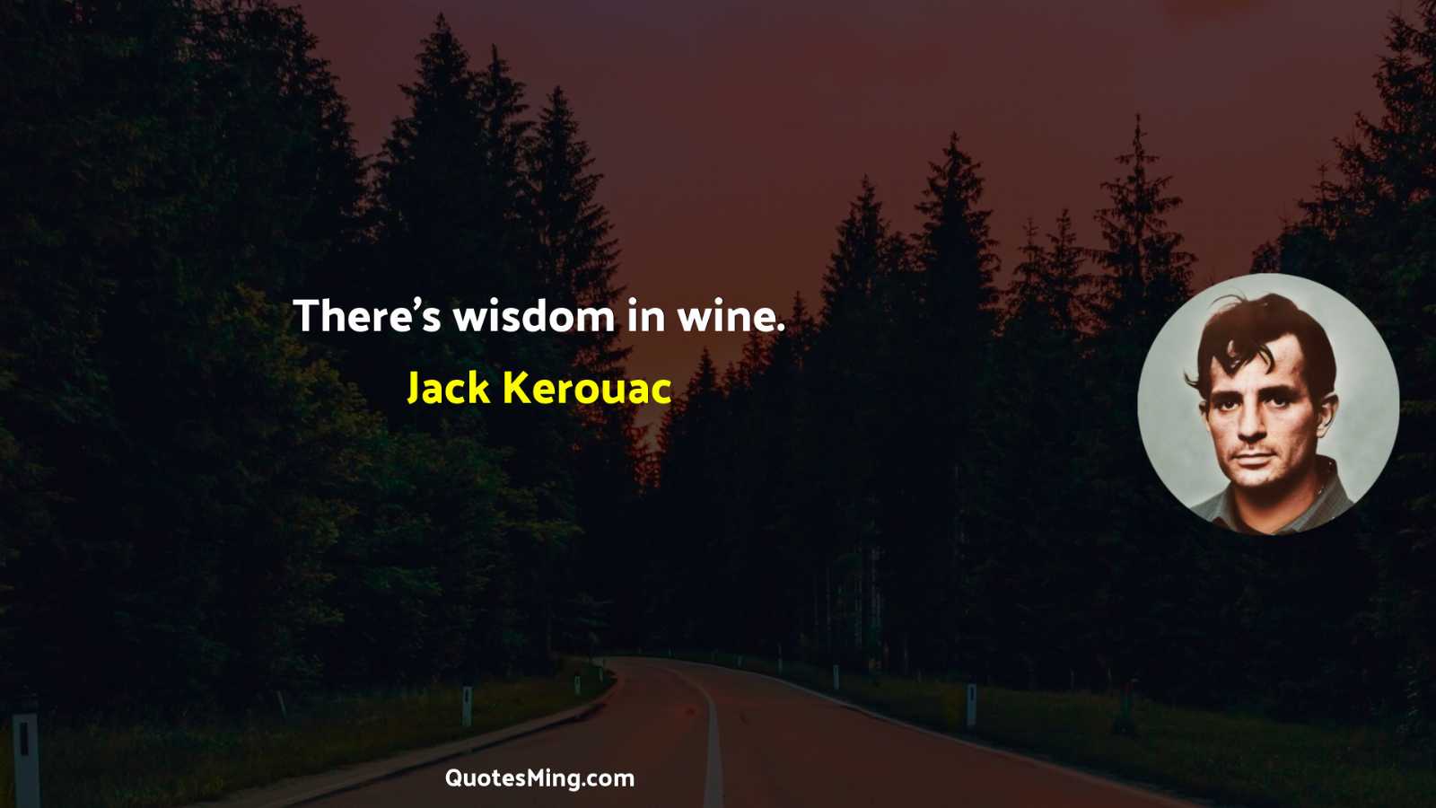 There's wisdom in wine