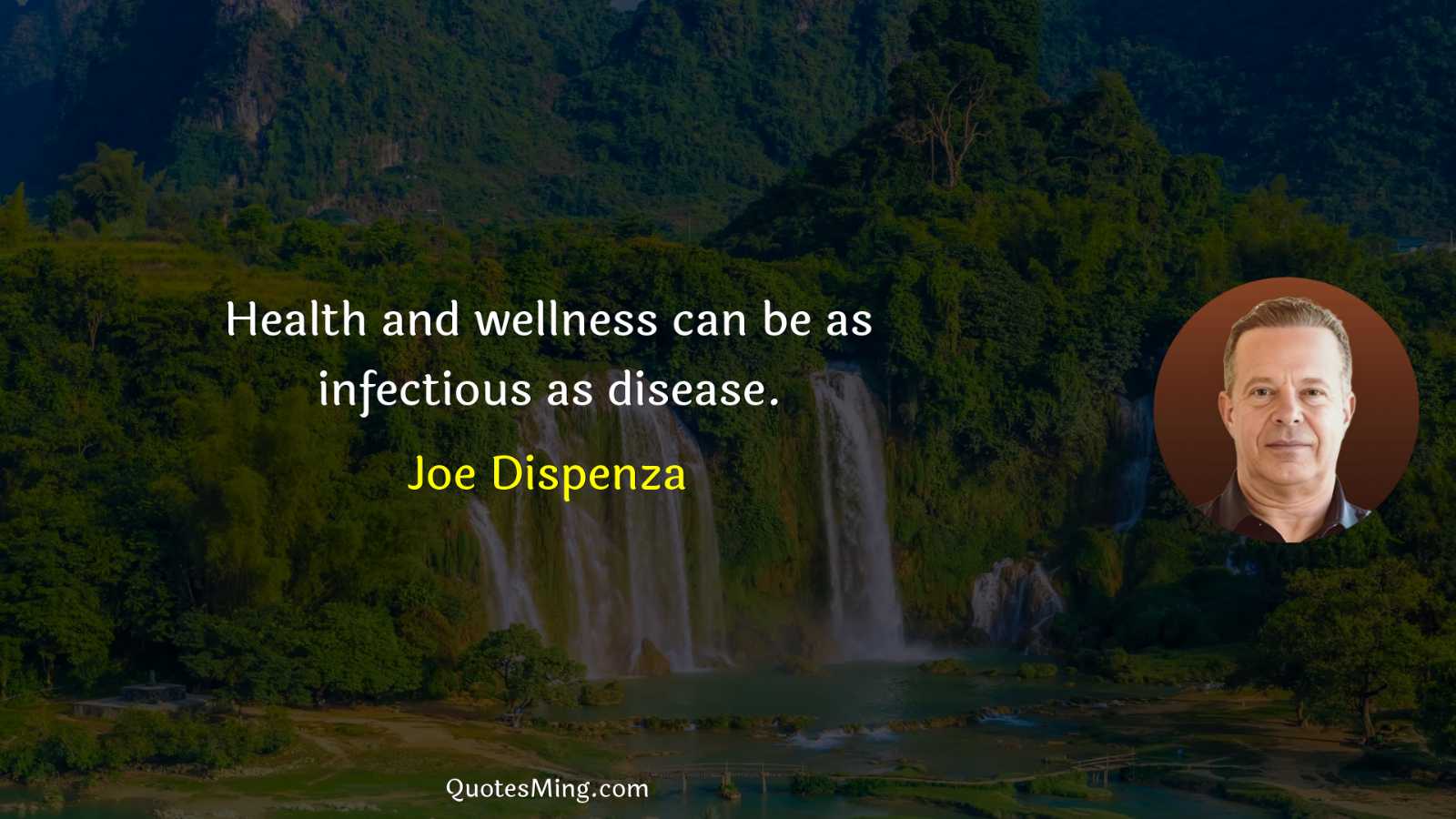 Health and wellness can be as infectious as disease