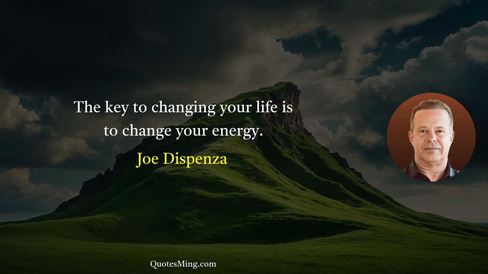 The key to changing your life is to change your