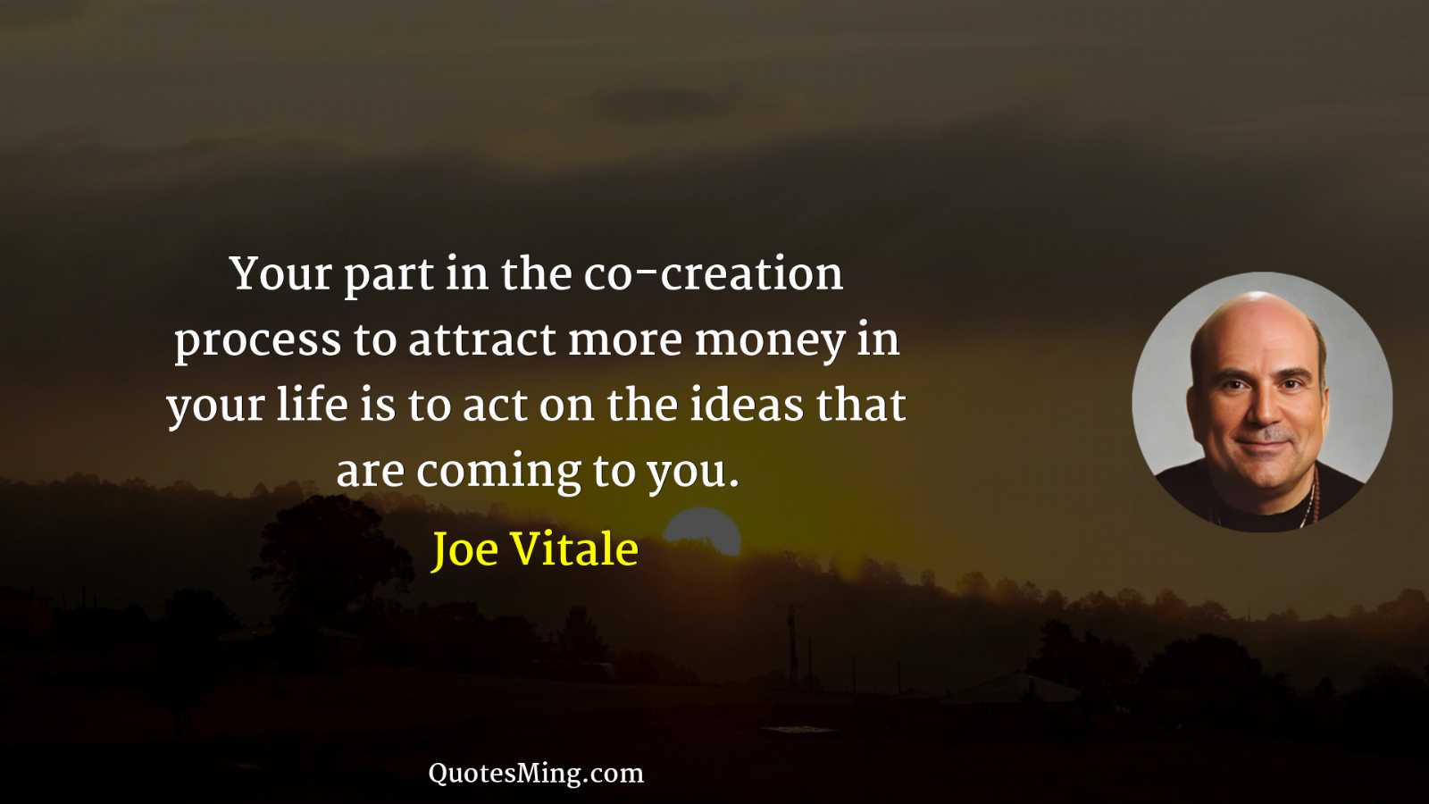 Your part in the co-creation process to attract more money