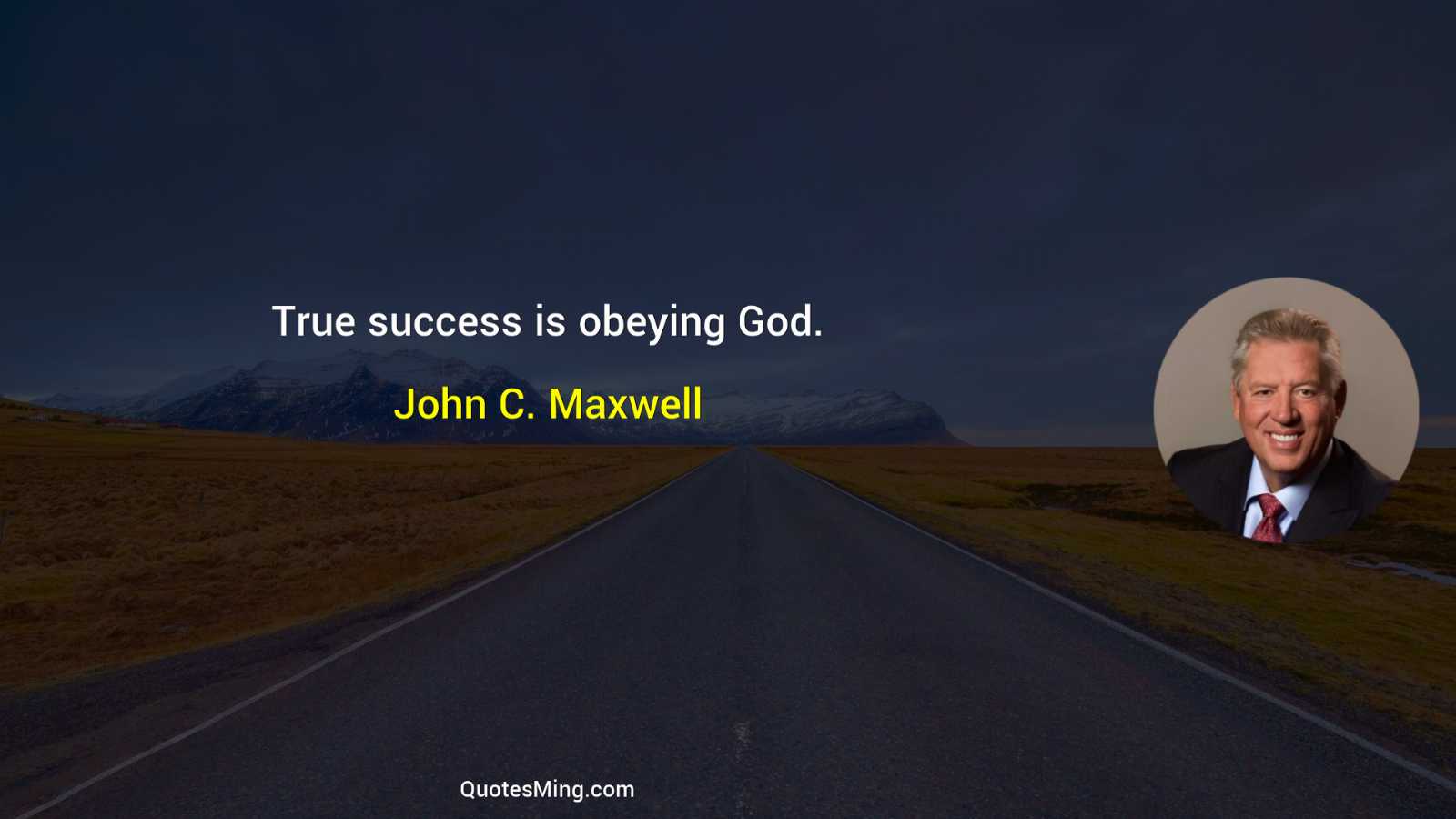 True success is obeying God