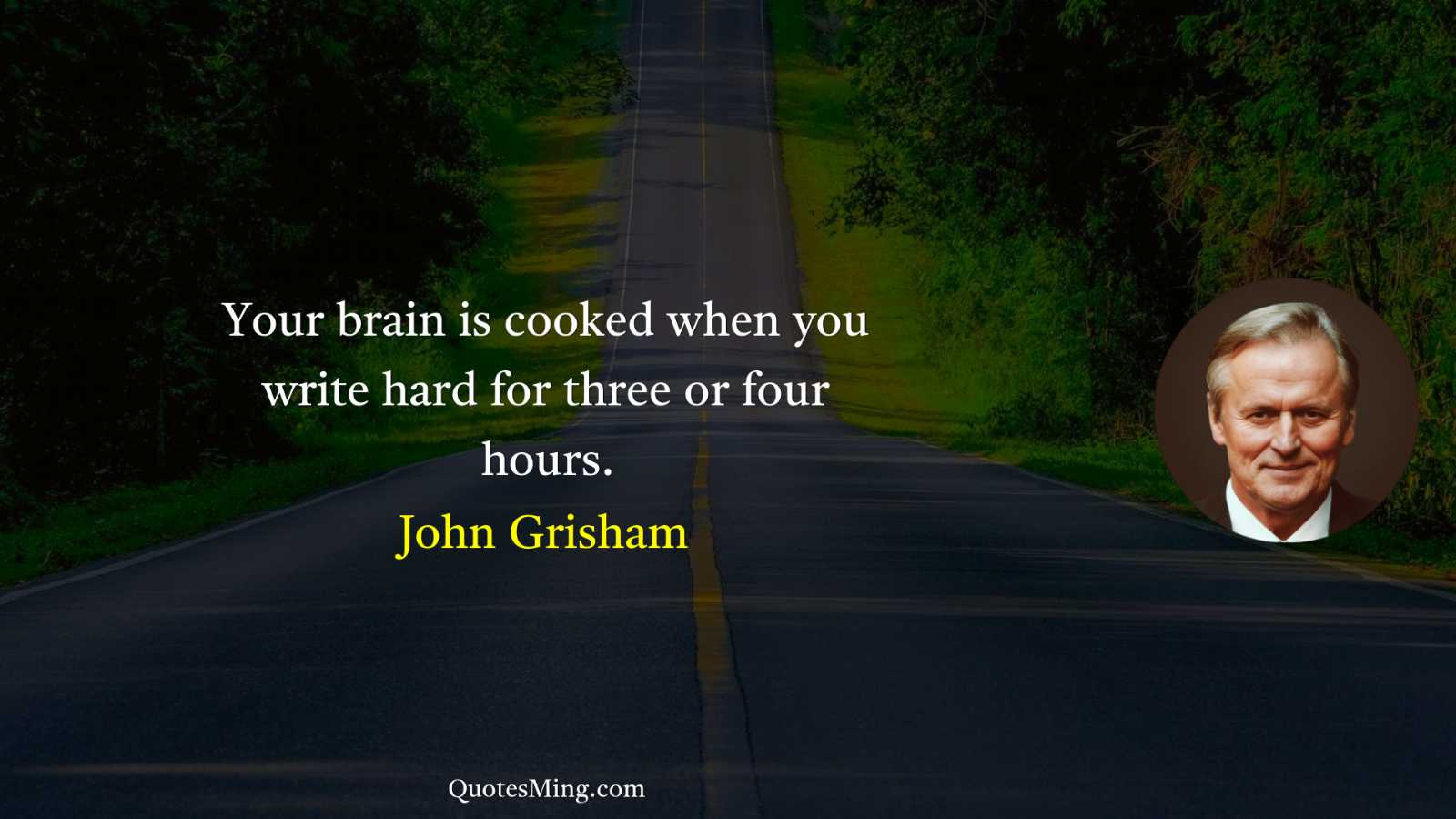 Your brain is cooked when you write hard for three