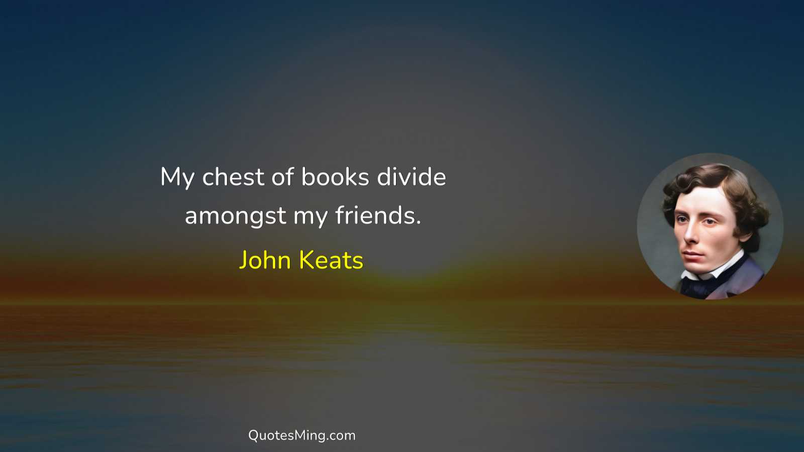 My chest of books divide amongst my friends