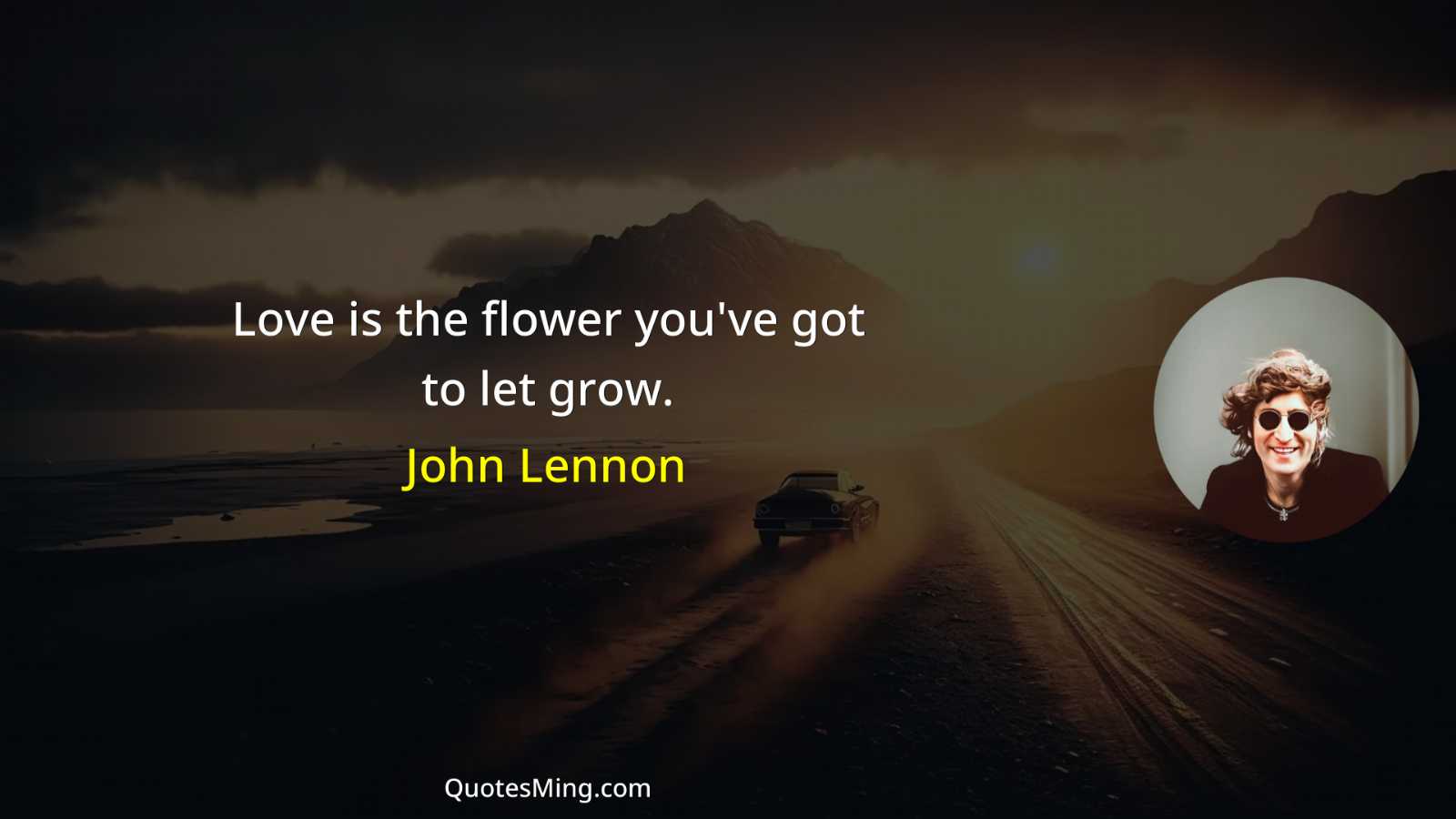 Love is the flower you've got to let grow