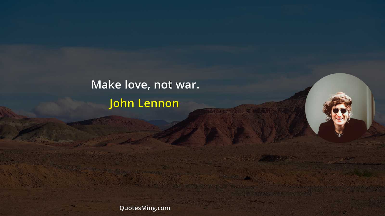 Make love not war