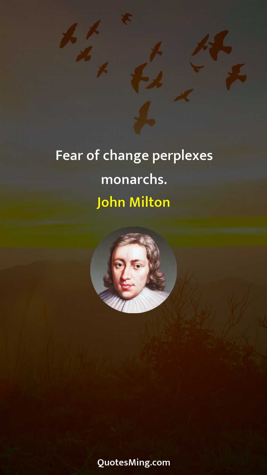 Fear of change perplexes monarchs