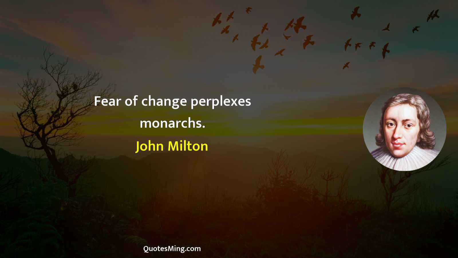 Fear of change perplexes monarchs