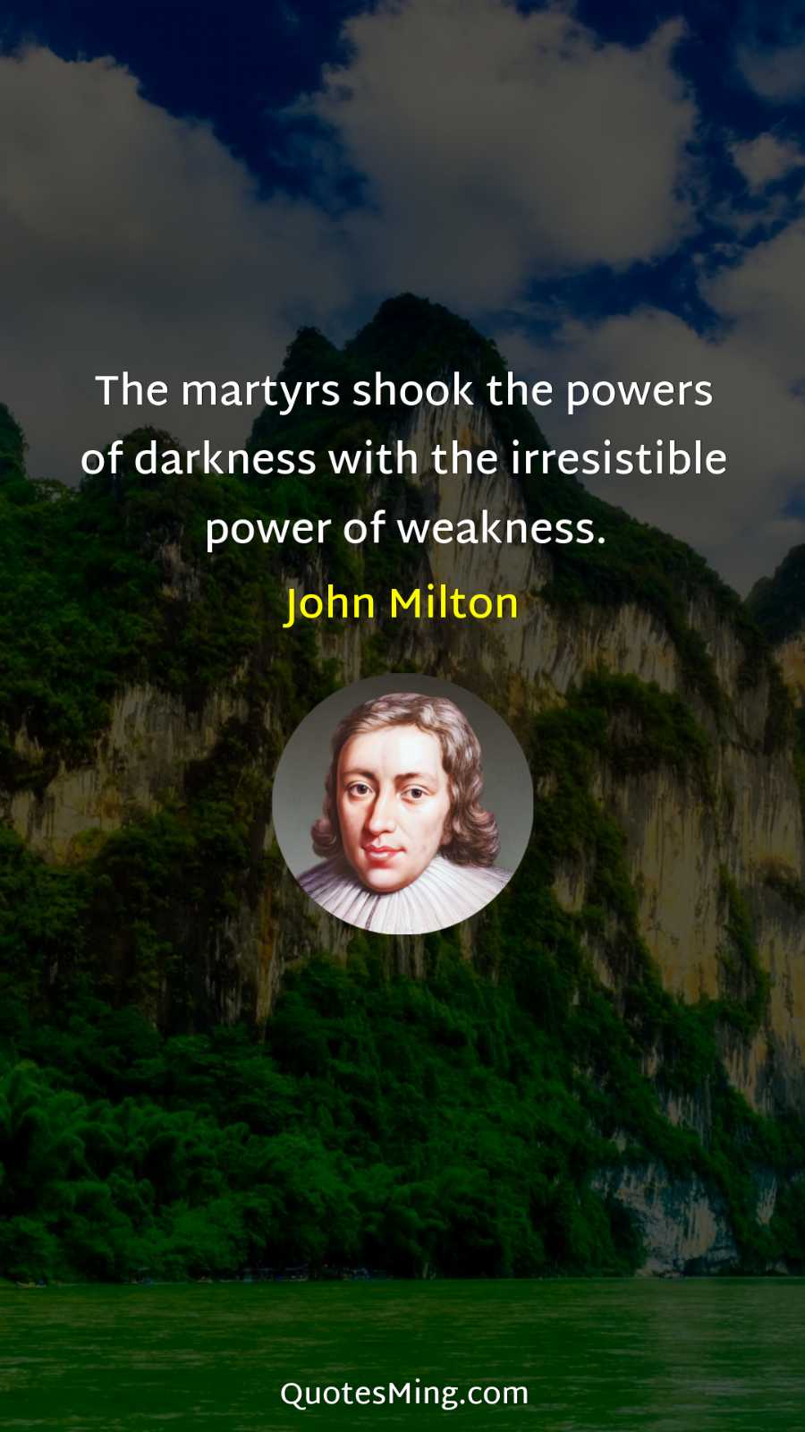 The martyrs shook the powers of darkness with the irresistible