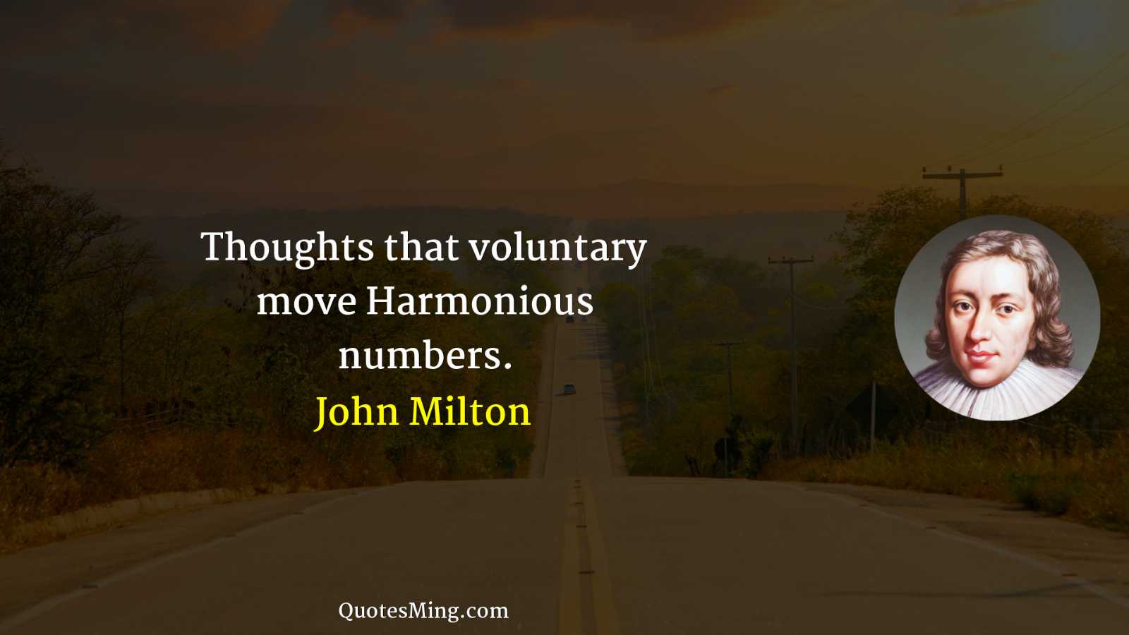 Thoughts that voluntary move Harmonious numbers