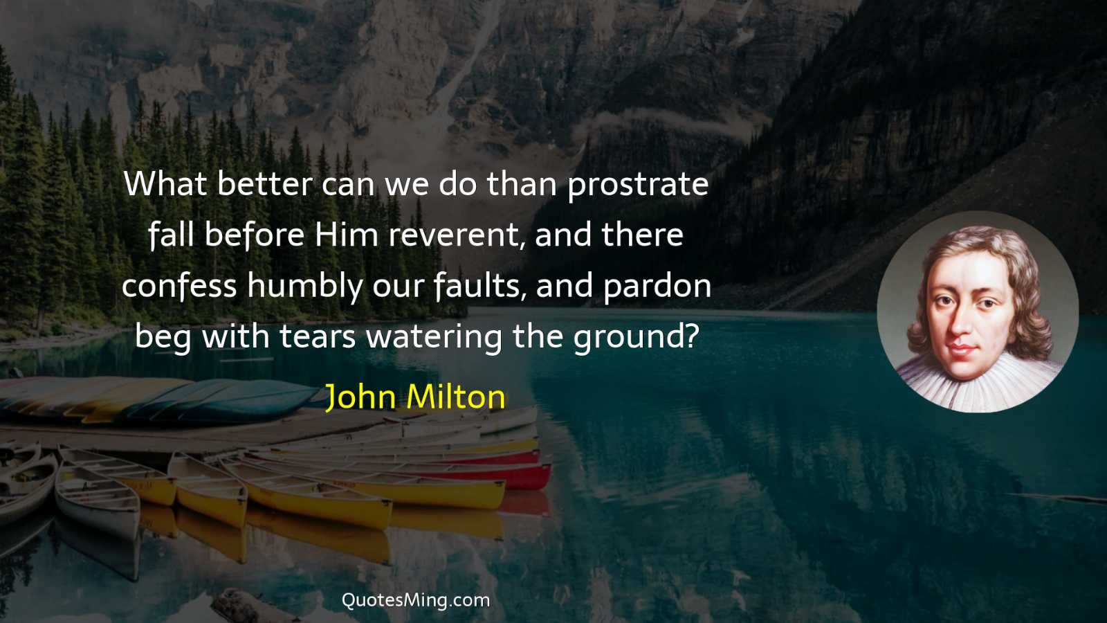 What better can we do than prostrate fall before Him