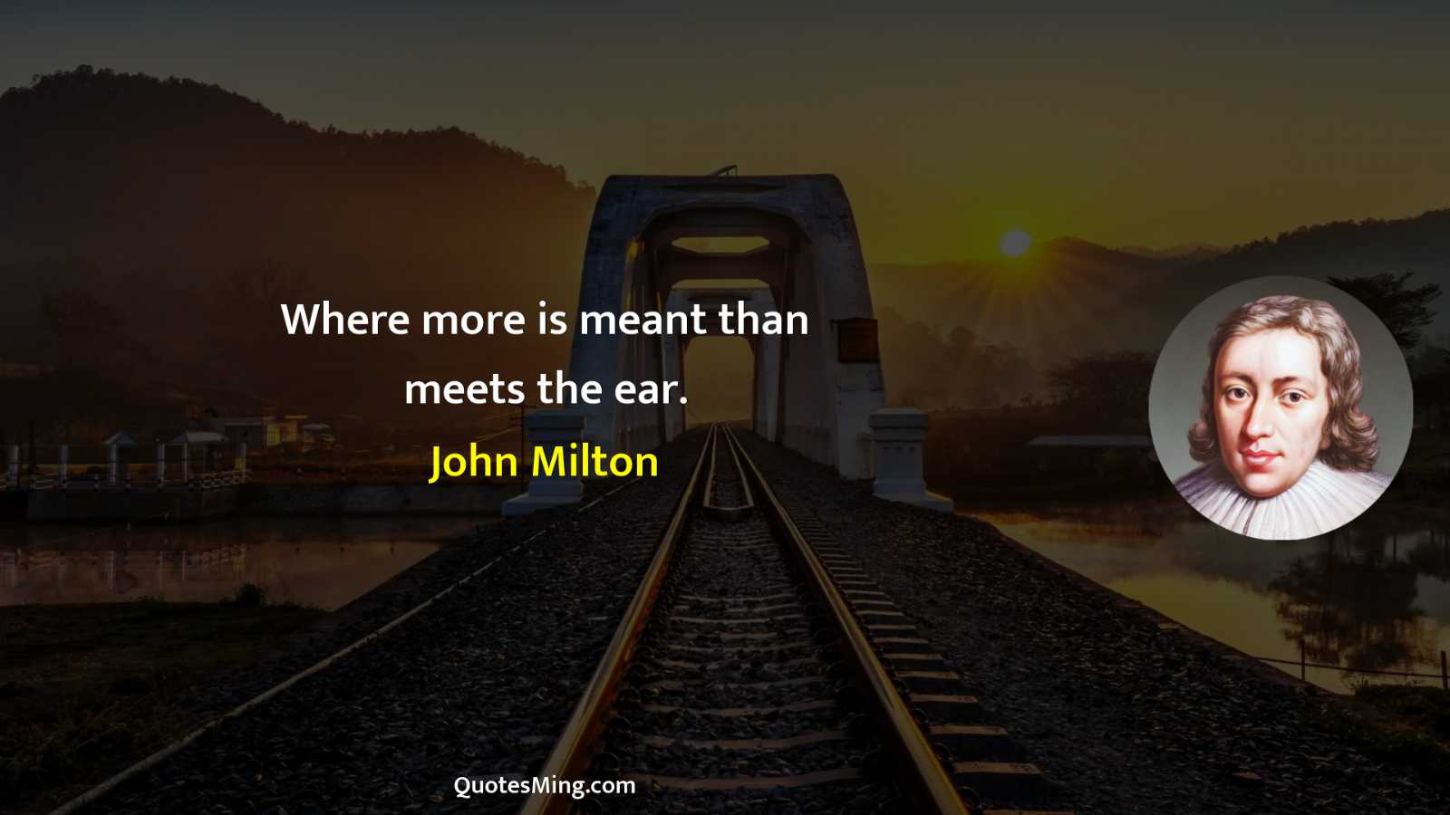 Where more is meant than meets the ear