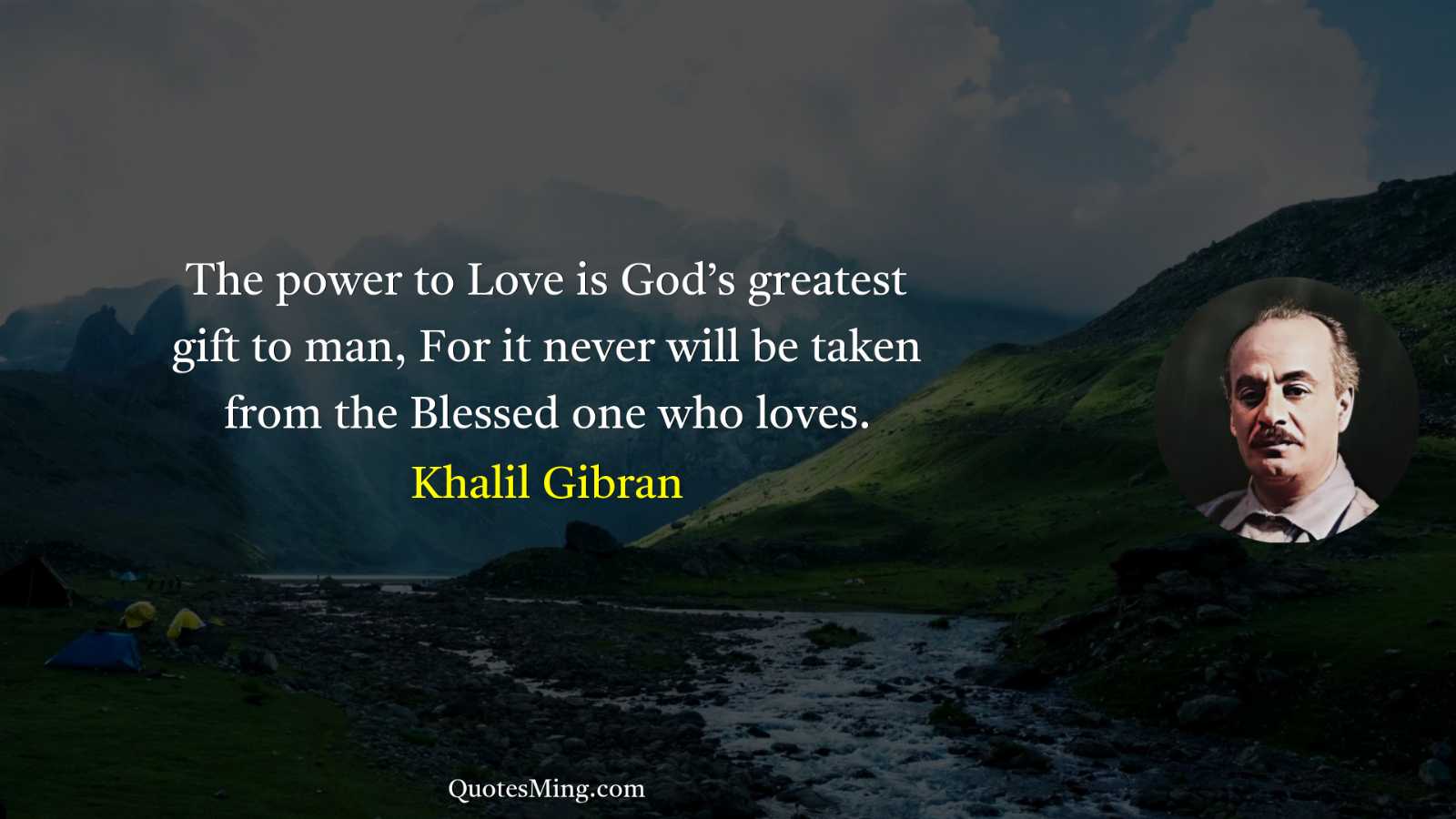 The power to Love is God’s greatest gift to man