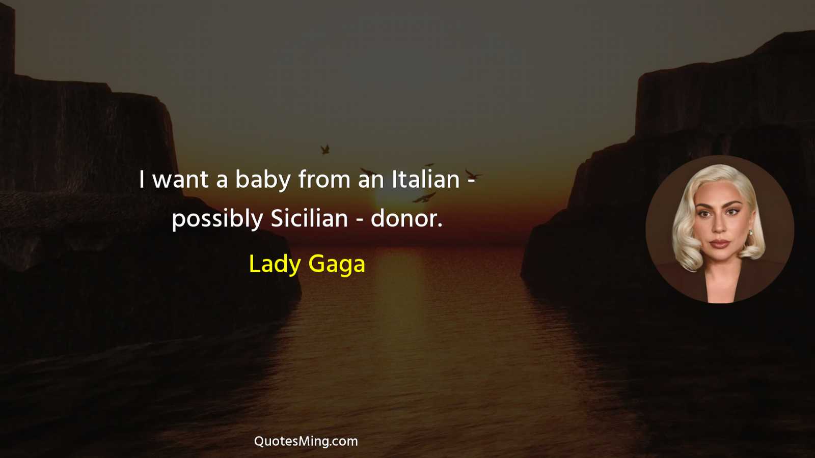 I want a baby from an Italian - possibly Sicilian