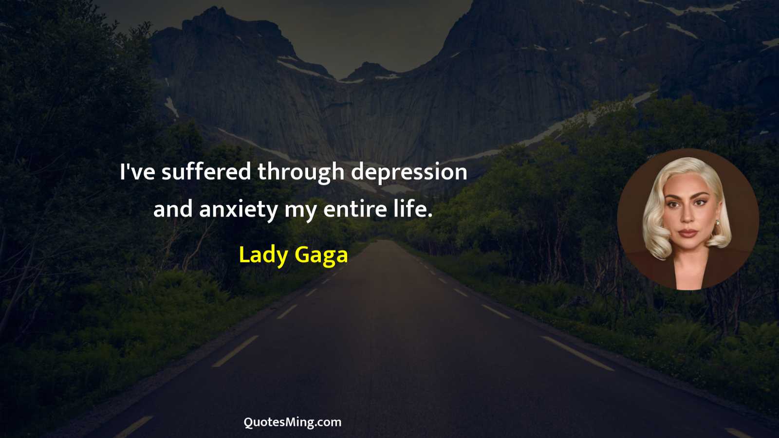 I've suffered through depression and anxiety my entire life