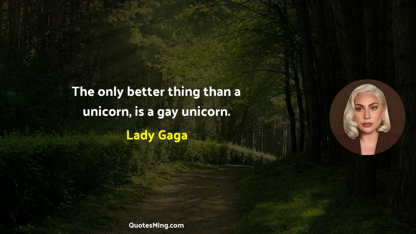 The only better thing than a unicorn is a gay