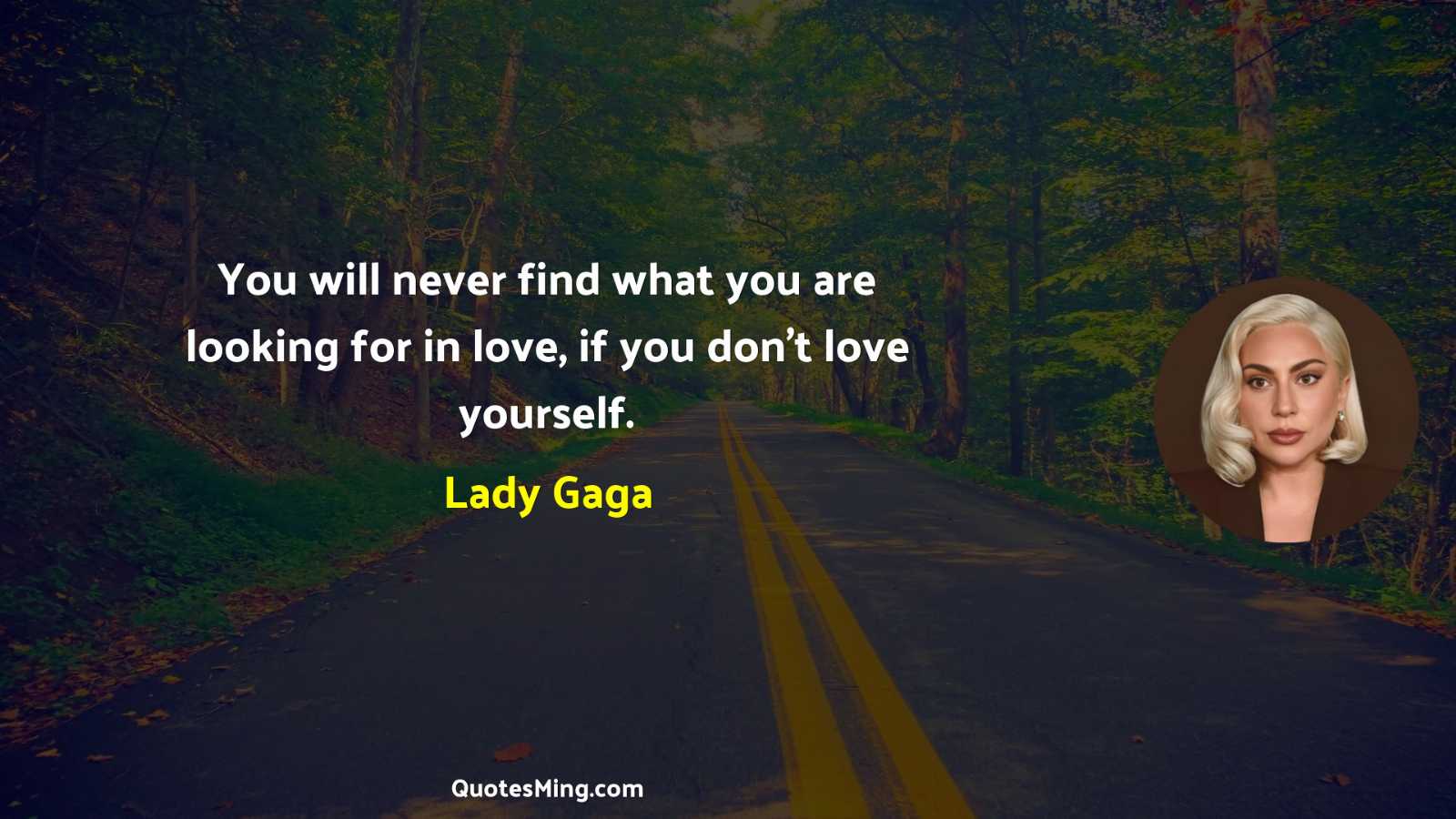 You will never find what you are looking for in