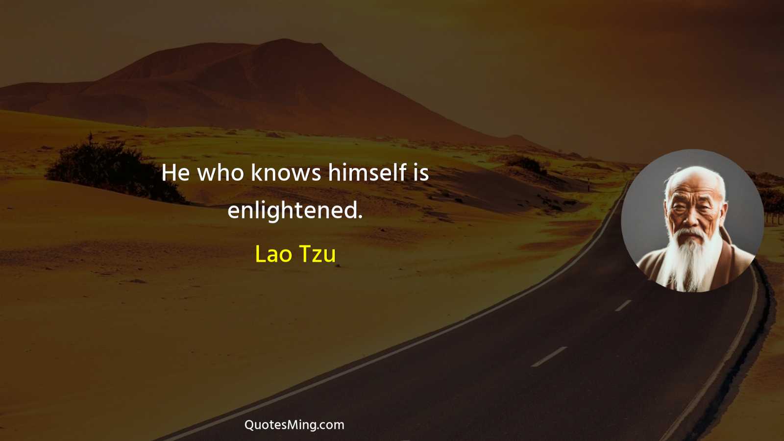 He who knows himself is enlightened