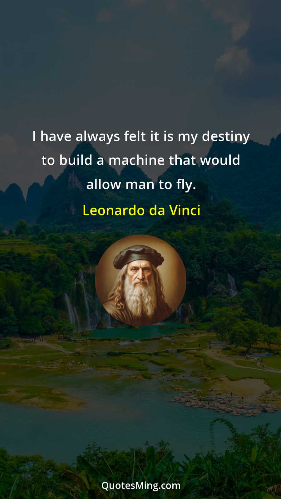 I have always felt it is my destiny to build