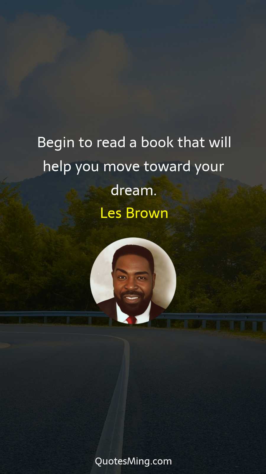 Begin to read a book that will help you move