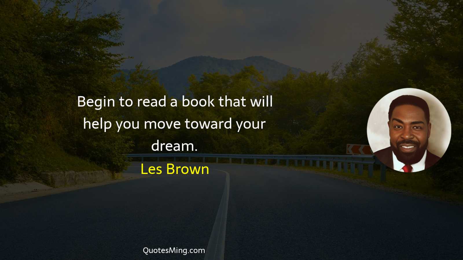 Begin to read a book that will help you move