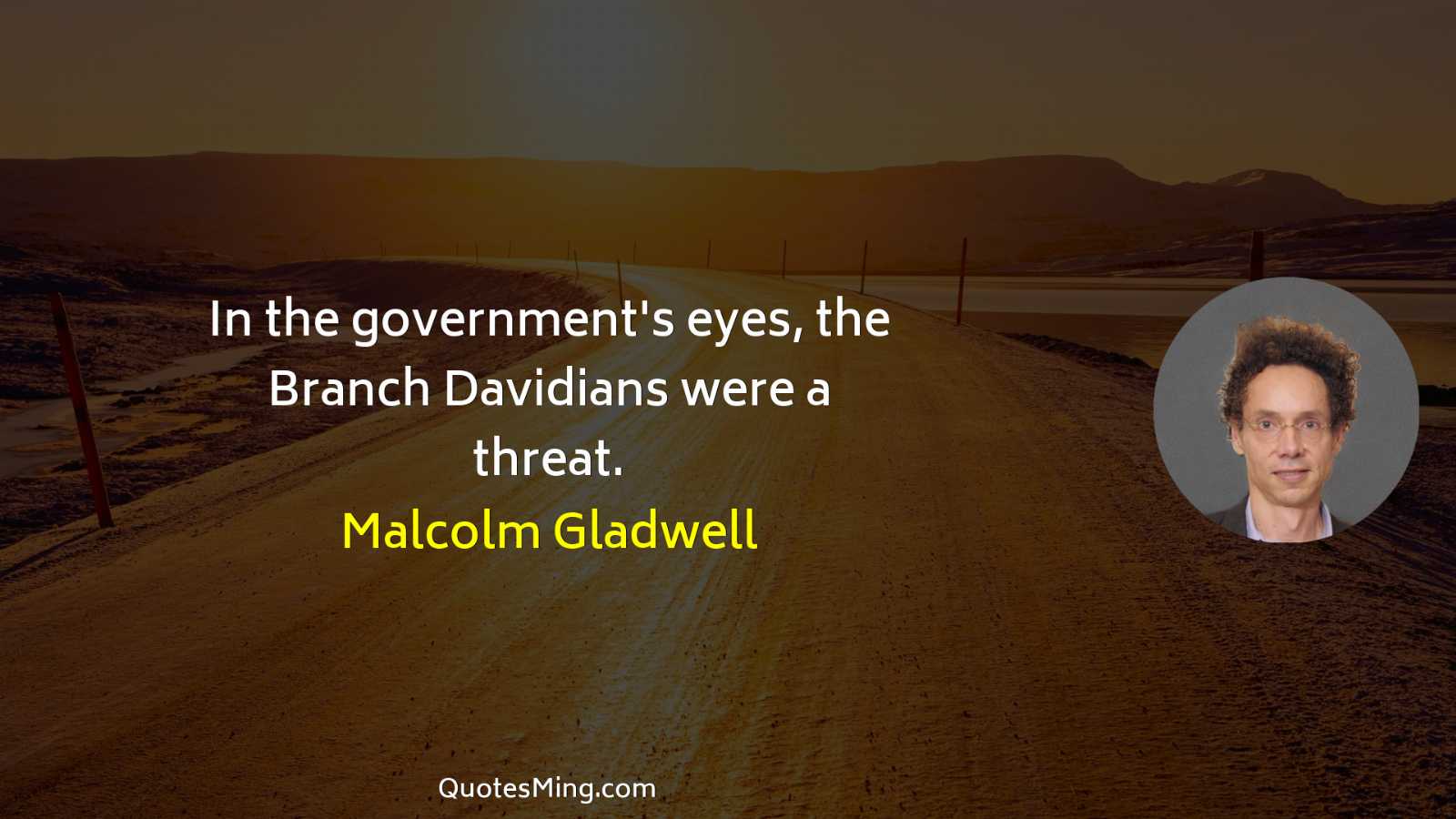 In the government's eyes the Branch Davidians were a threat