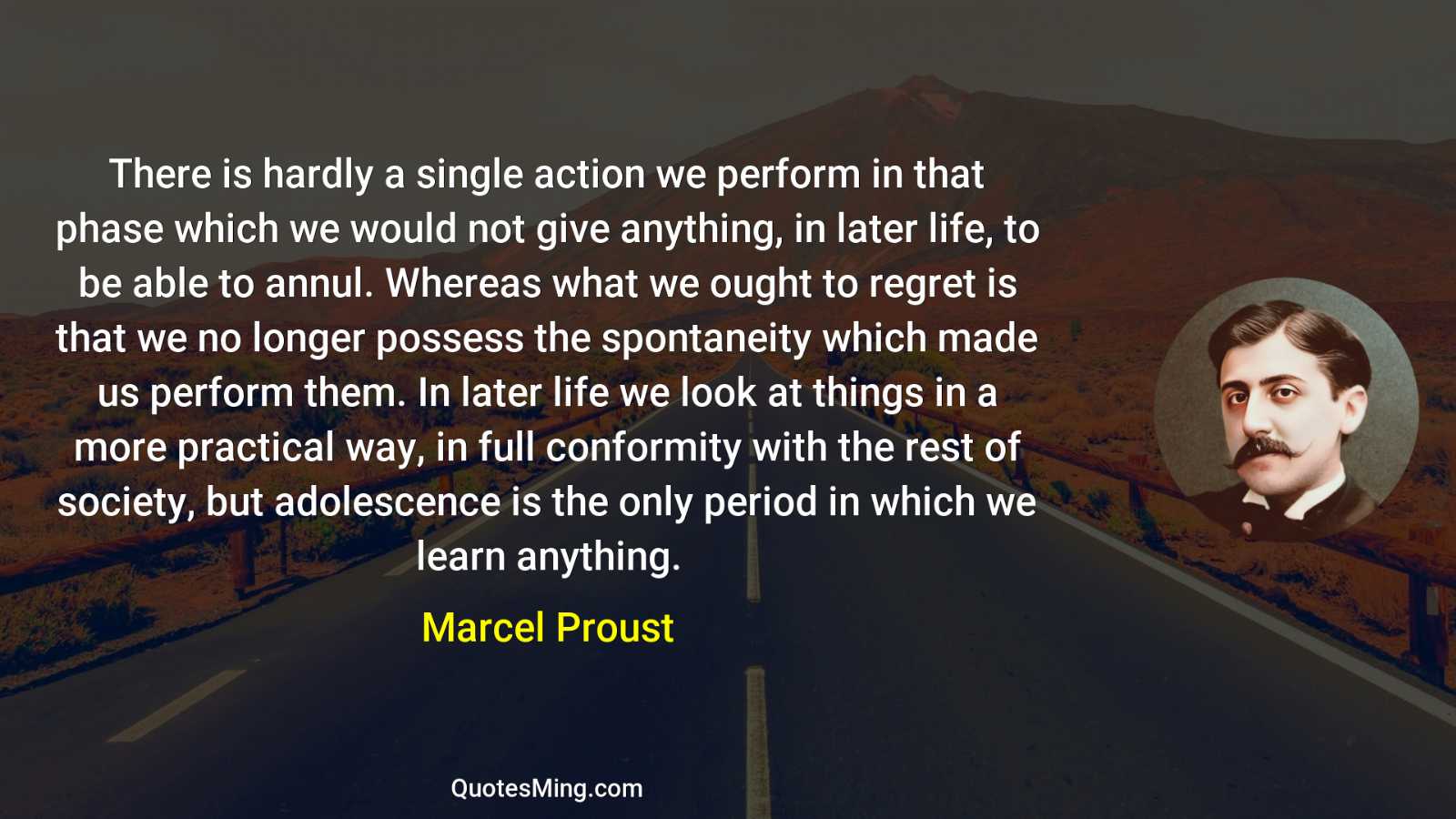 There is hardly a single action we perform in that