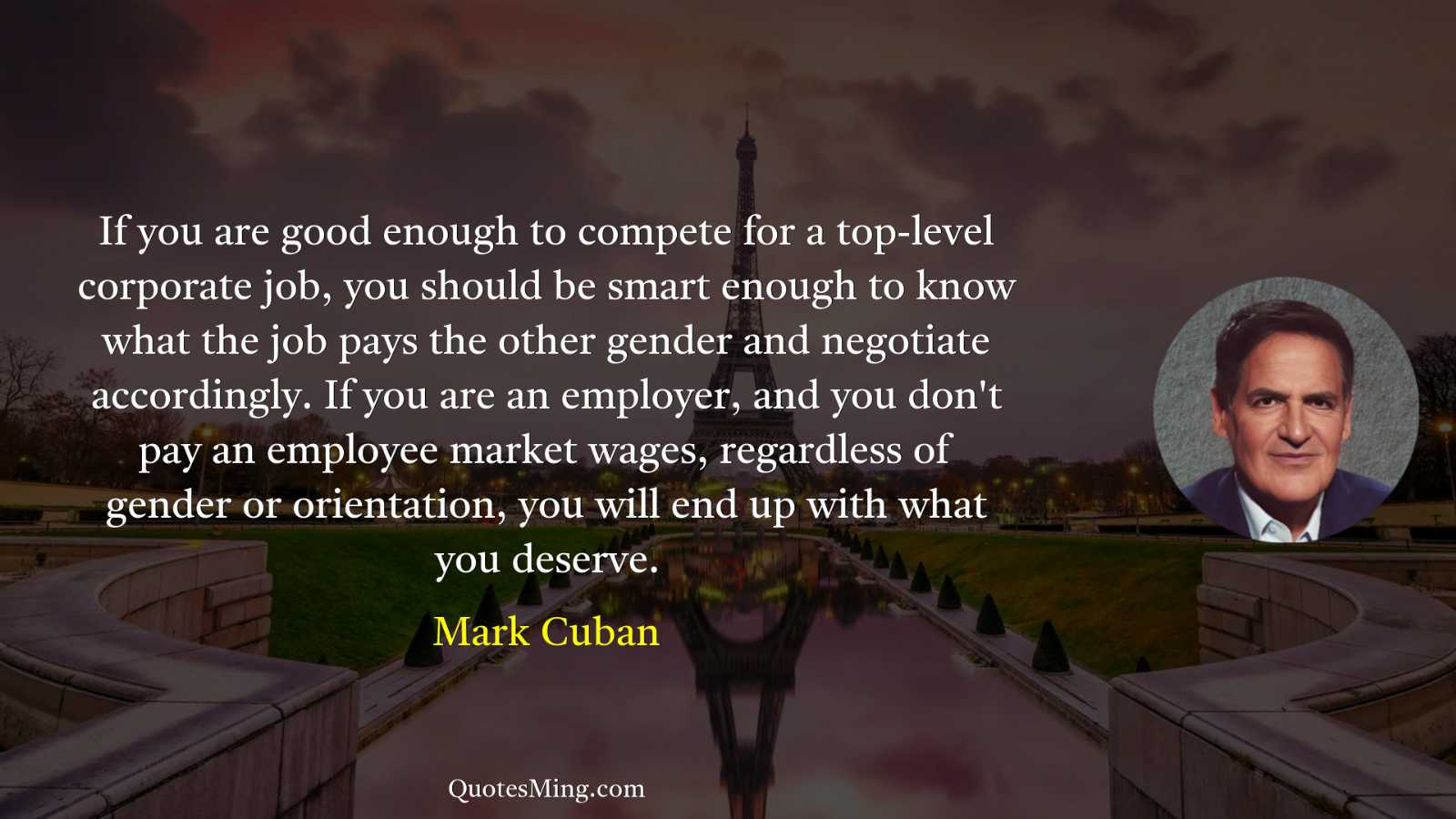 If you are good enough to compete for a top-level