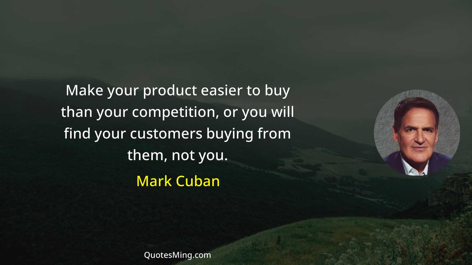 Make your product easier to buy than your competition or