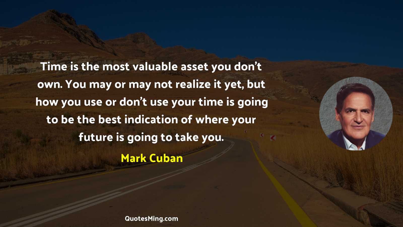 Time is the most valuable asset you don’t own You