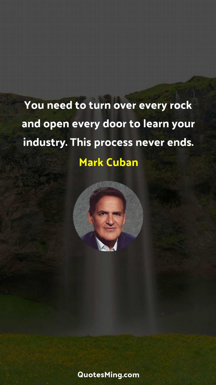 You need to turn over every rock and open every