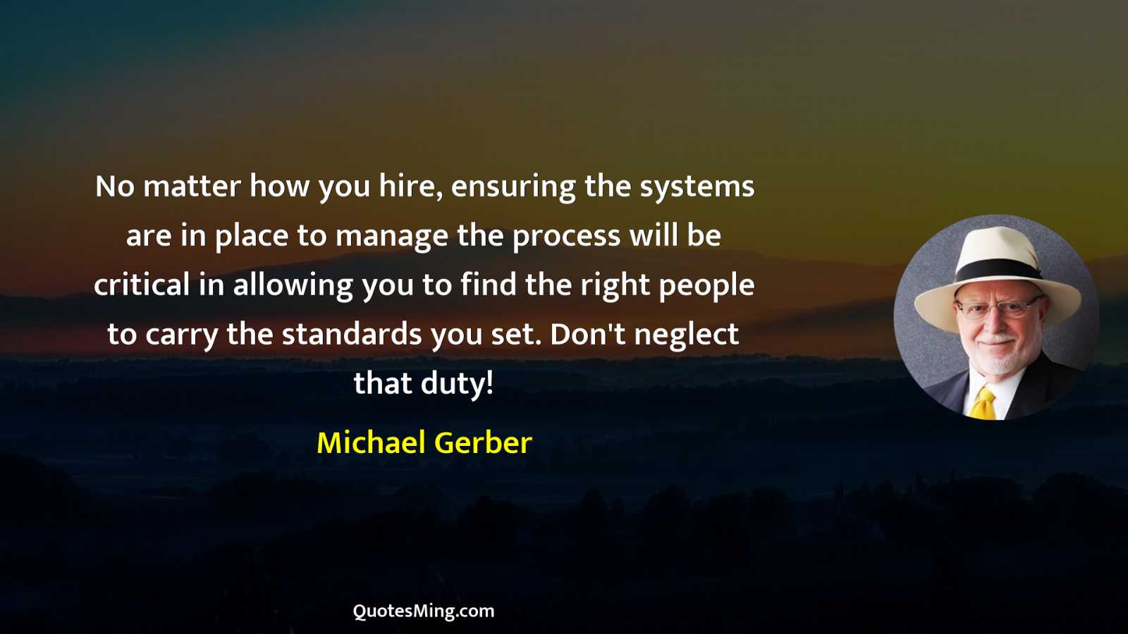 No matter how you hire ensuring the systems are in