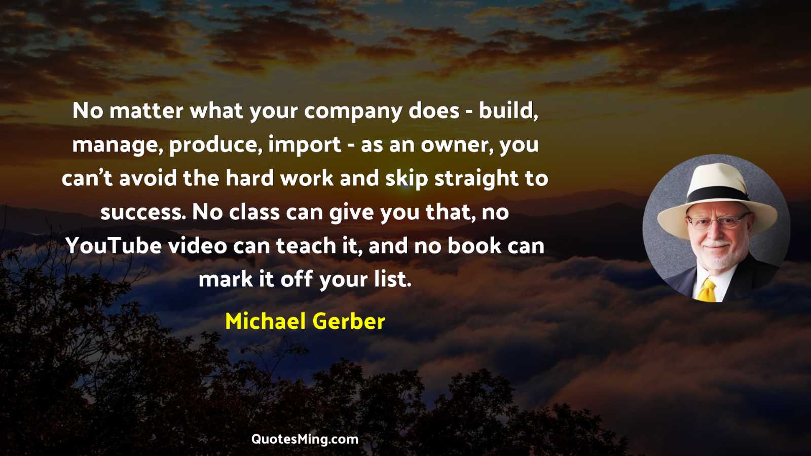 No matter what your company does - build manage produce