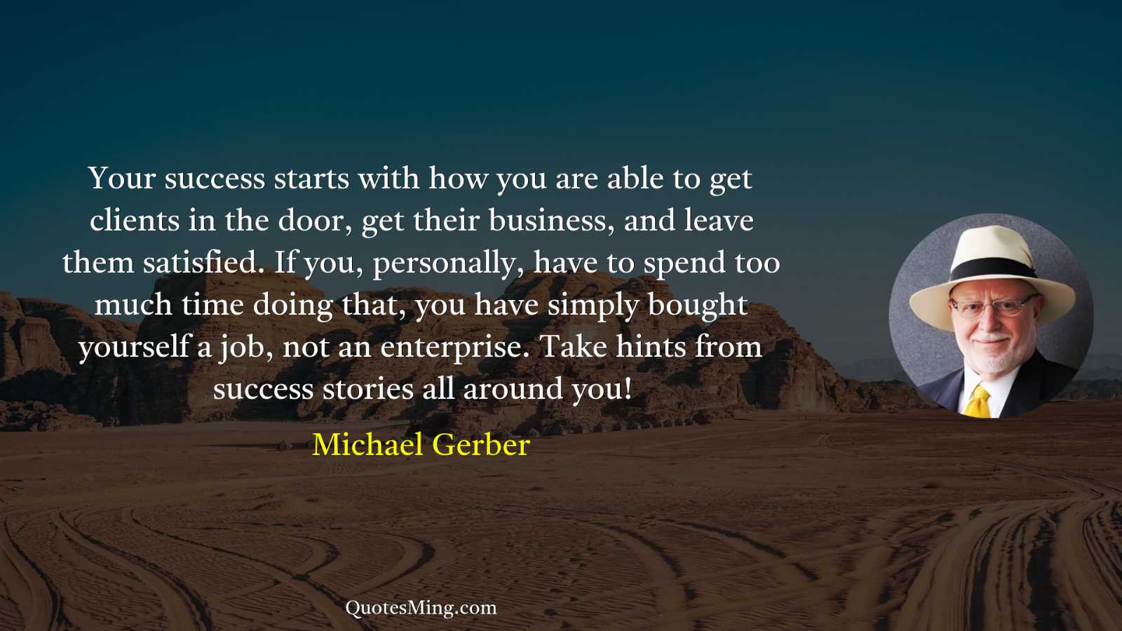 Your success starts with how you are able to get