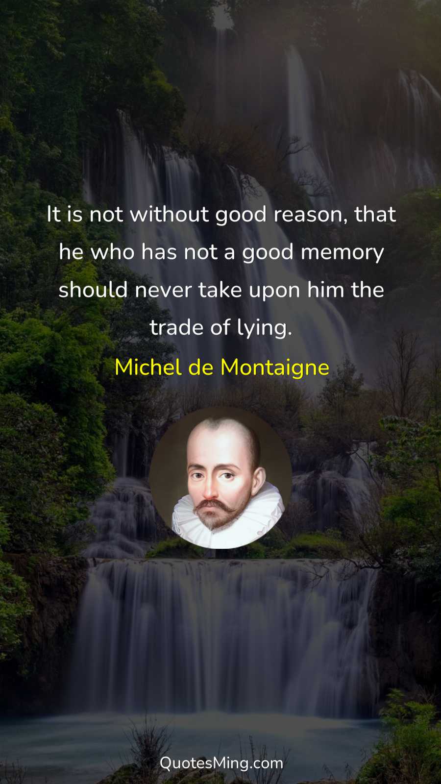 It is not without good reason that he who has