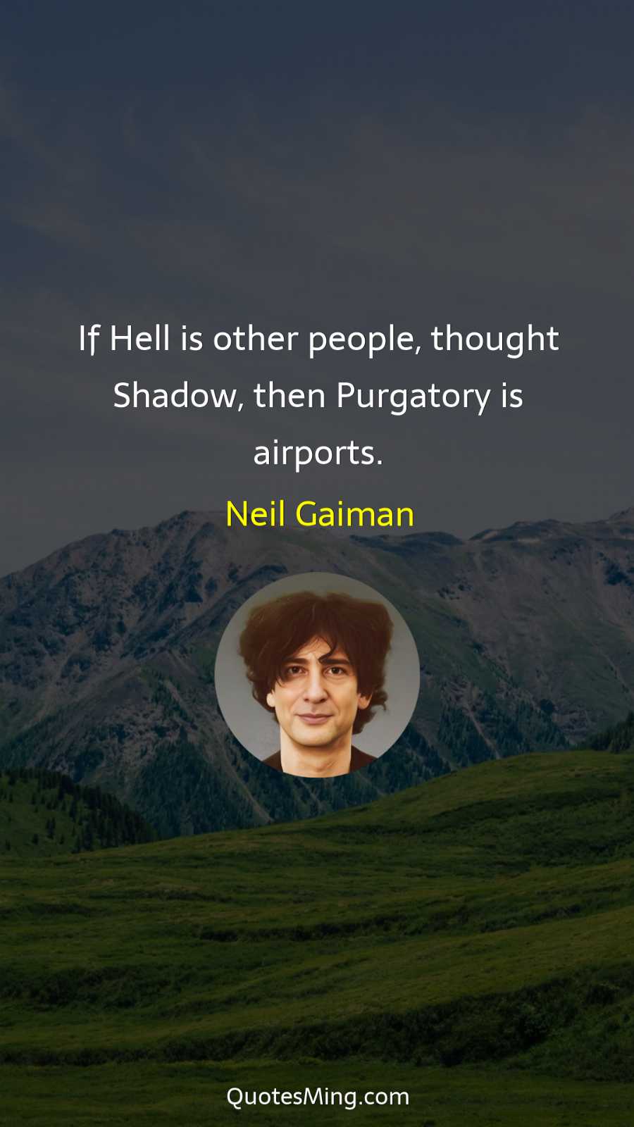 If Hell is other people thought Shadow then Purgatory is