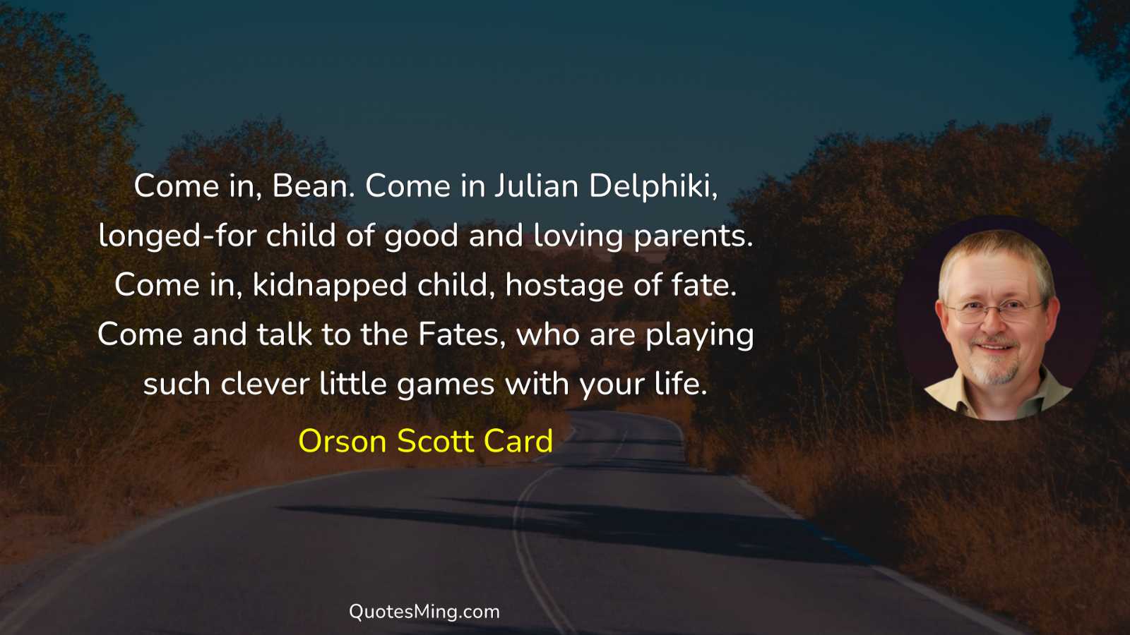 Come in Bean Come in Julian Delphiki longed-for child of