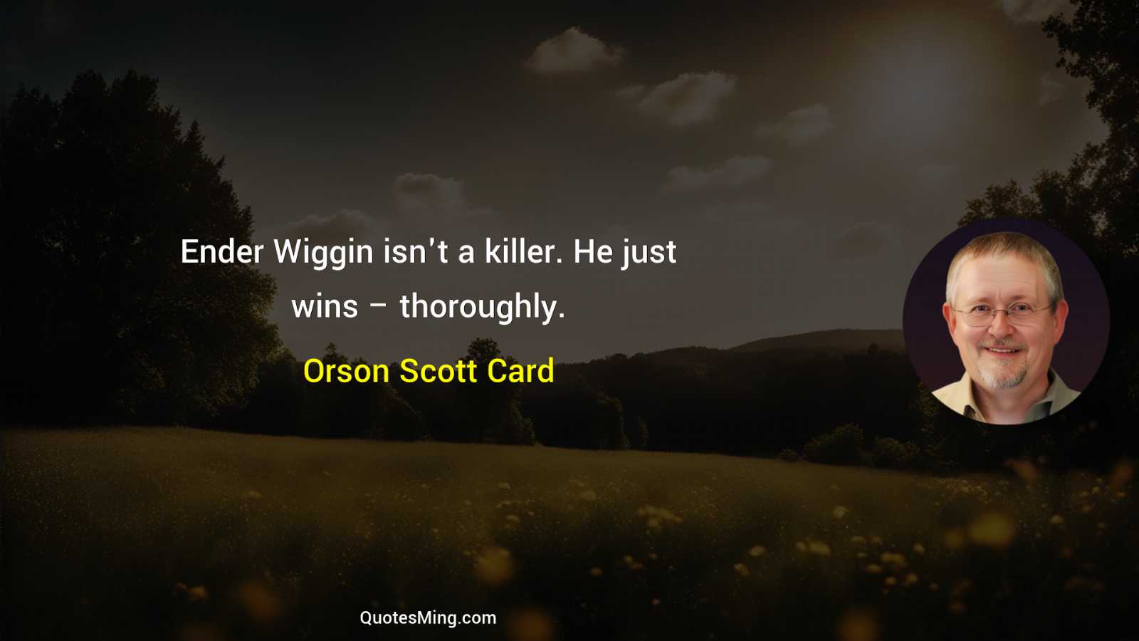 Ender Wiggin isn't a killer He just wins – thoroughly