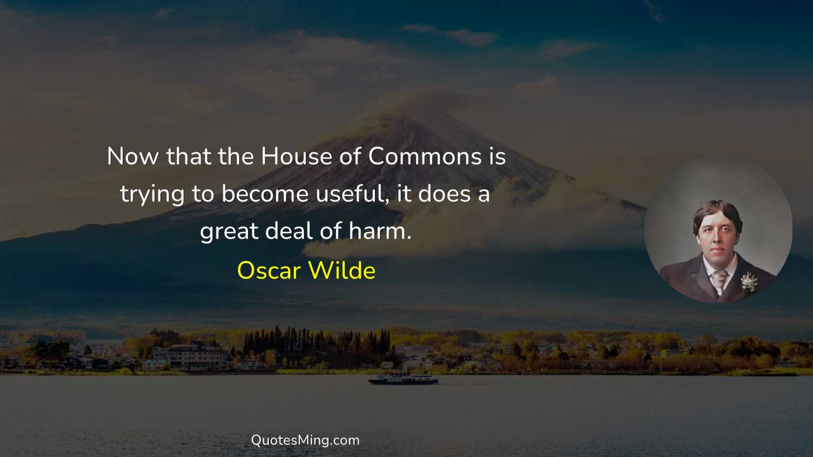 Now that the House of Commons is trying to become